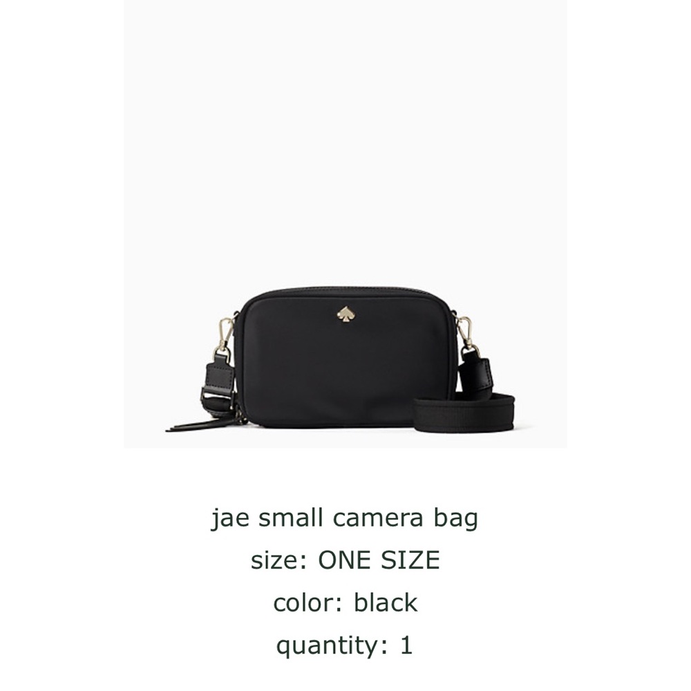 Kate spade nylon camera bag